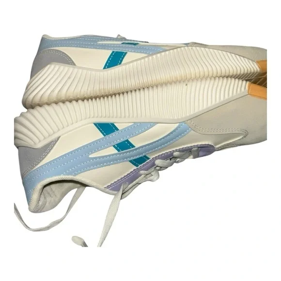 DF DE FLORANCE Cloudea™ women’s Sneakers Size 9.5 blue purple tan white - Picture 9 of 12